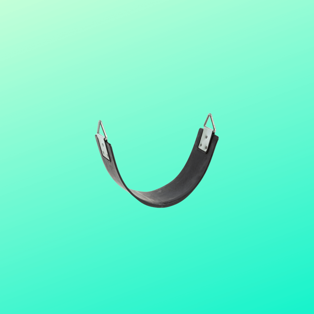 black belt swing seat galvanised