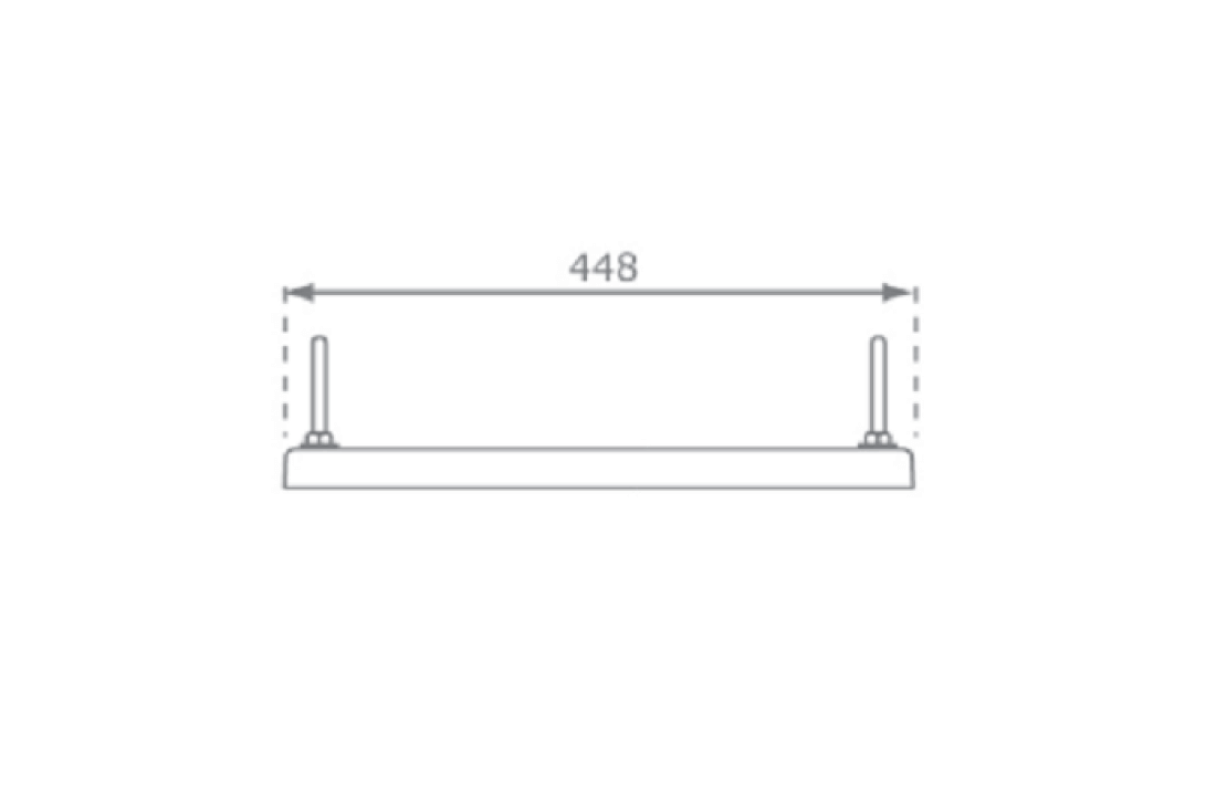 Straight Rubber Swing Seat - KBT