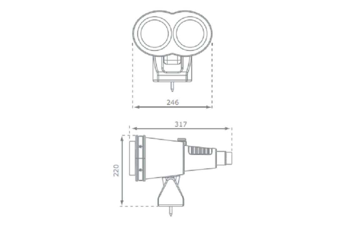 Binoculars JUMBO 'Star' - KBT
