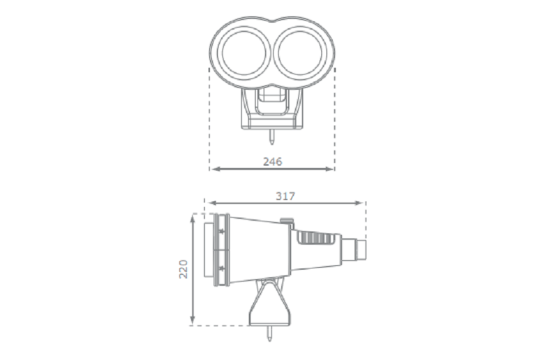 Binoculars JUMBO 'Star' - KBT