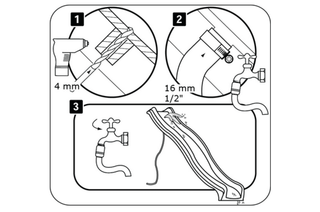 Water Wave Slide 'Rocli' - KBT
