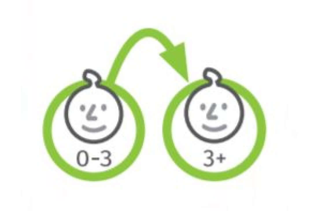 Growing Swing 3in1 Baby to 3+ years