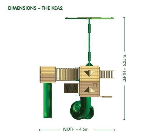 The Kea II Kit-set Playground