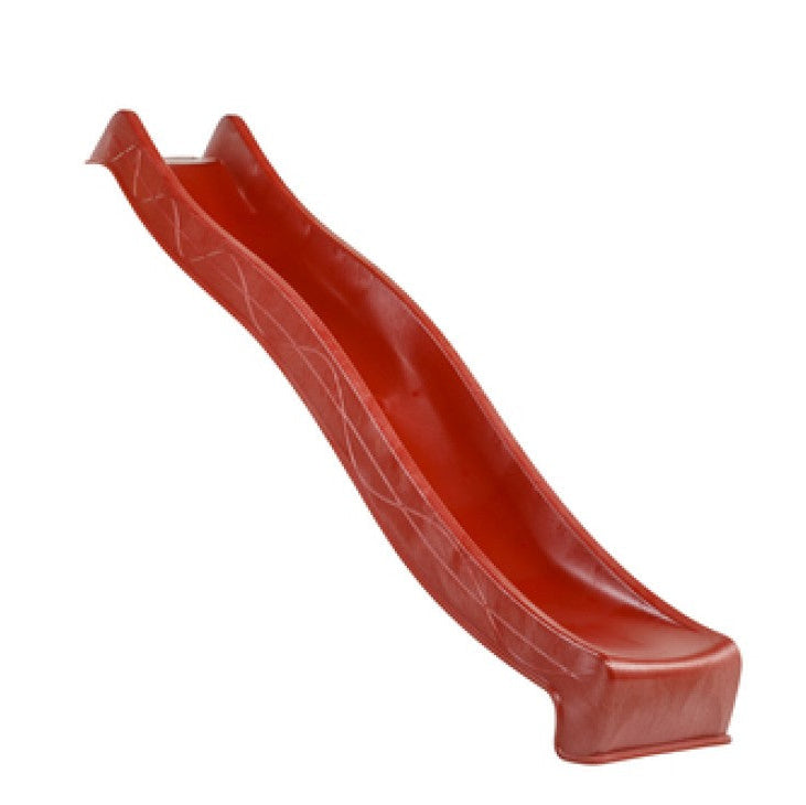 A red slide for home playgrounds