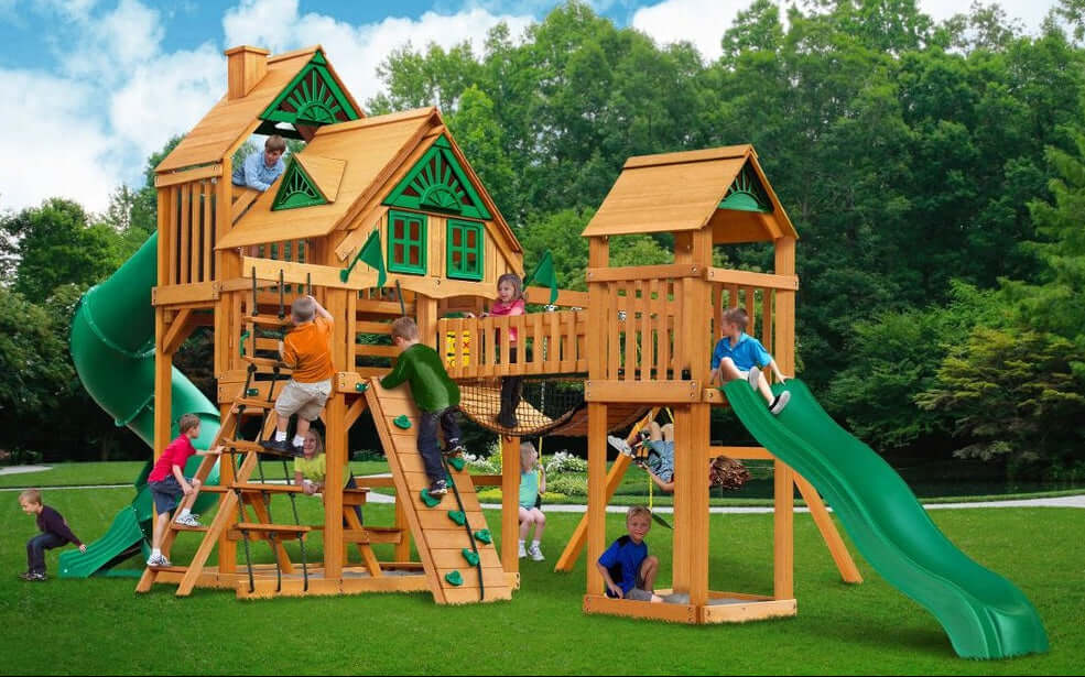 The Moa with Swingbridge Kit-set Playground