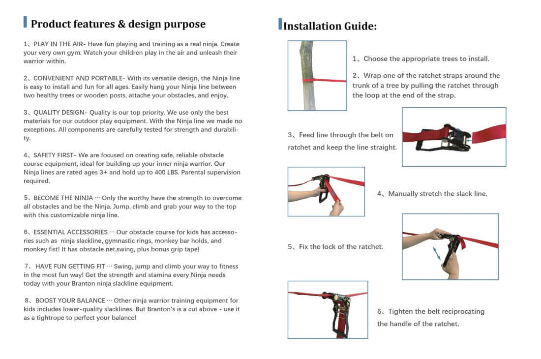 Ninja Rachet + tree protector