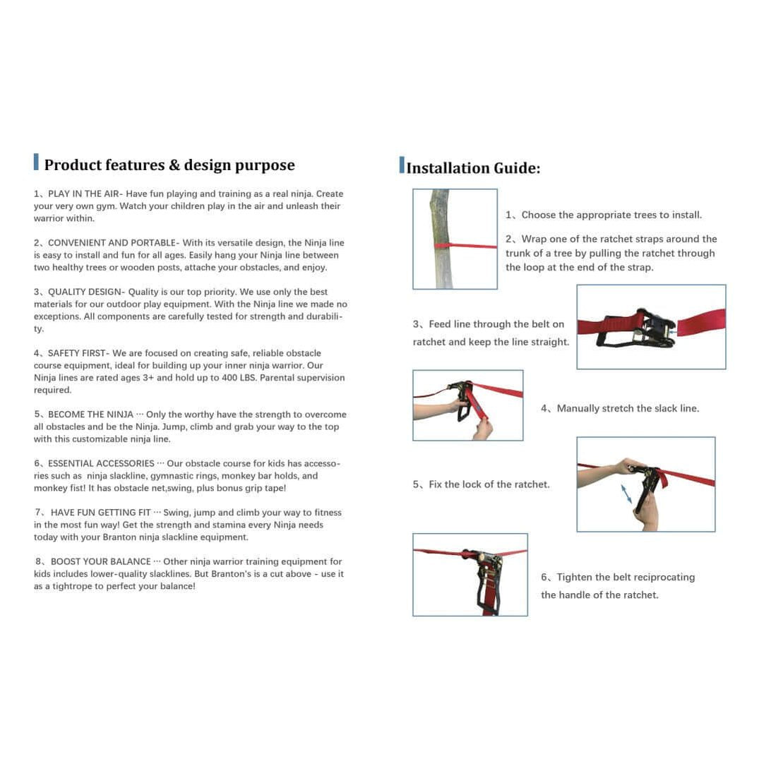 Ninja Rachet + tree protector