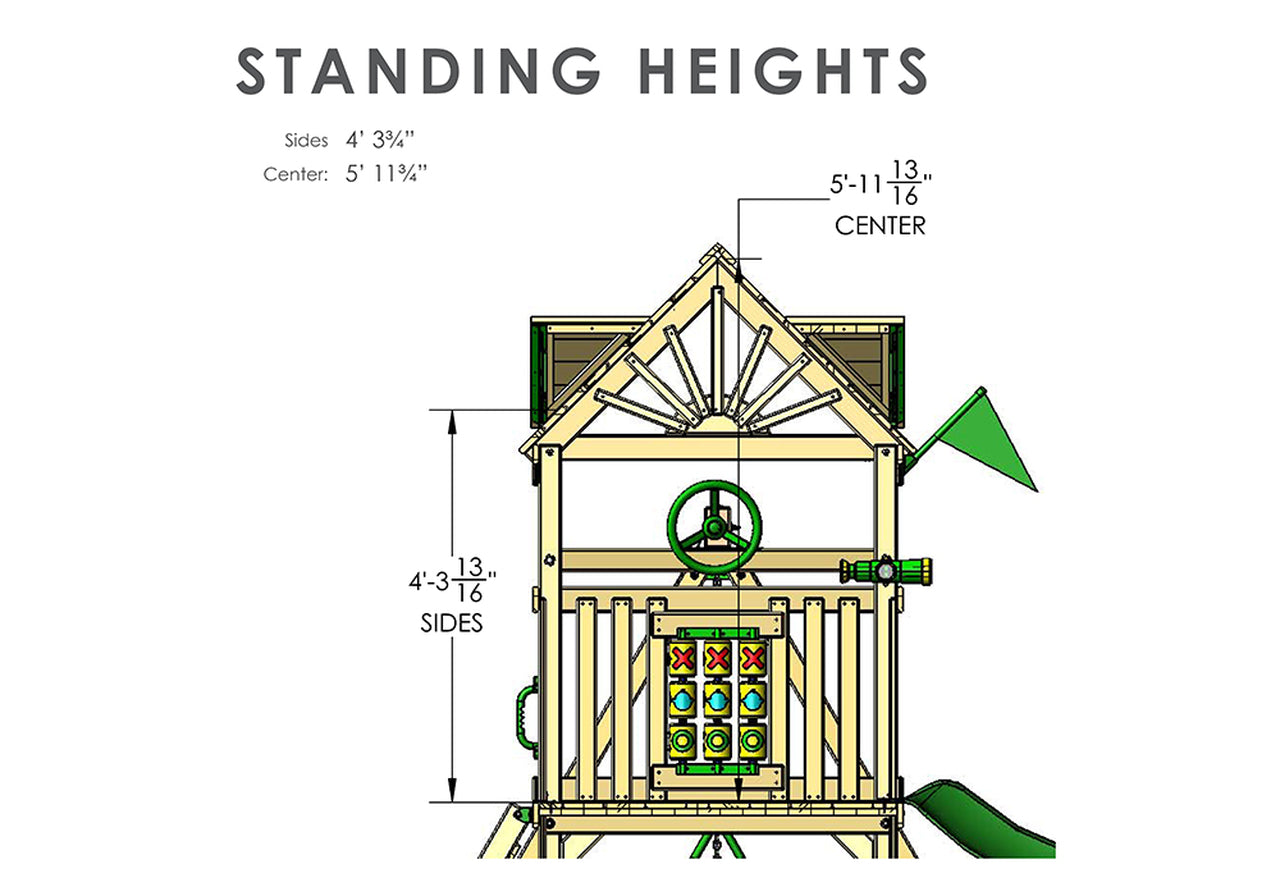 The Saddleback Kit-set Playground