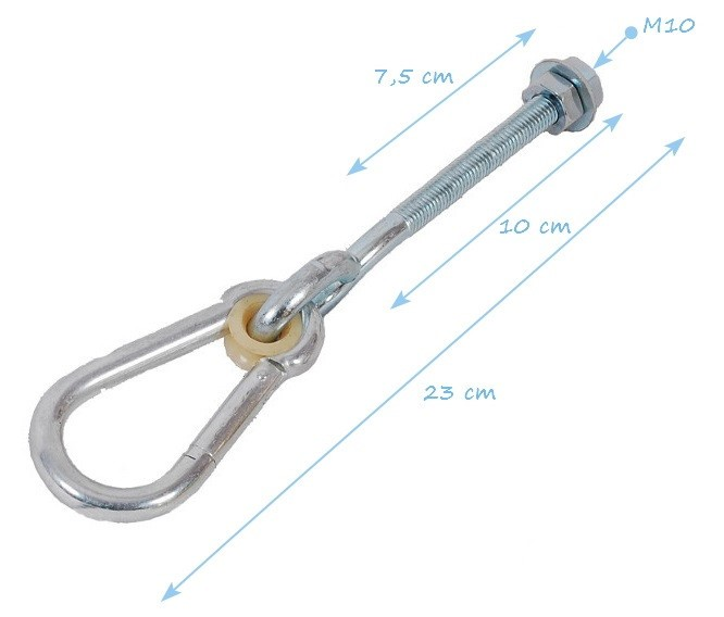 Swing Hanger &amp; Snap Hook (pair)