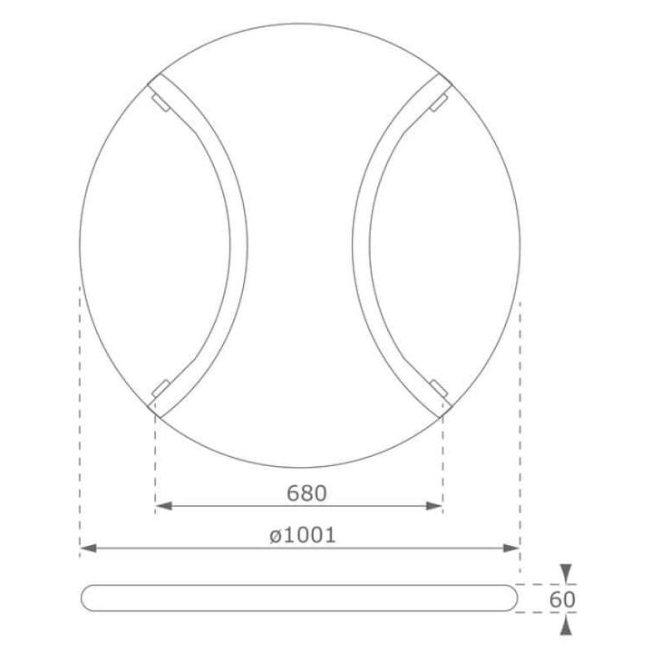 diagram showing the measurements of winkoh swing in nz