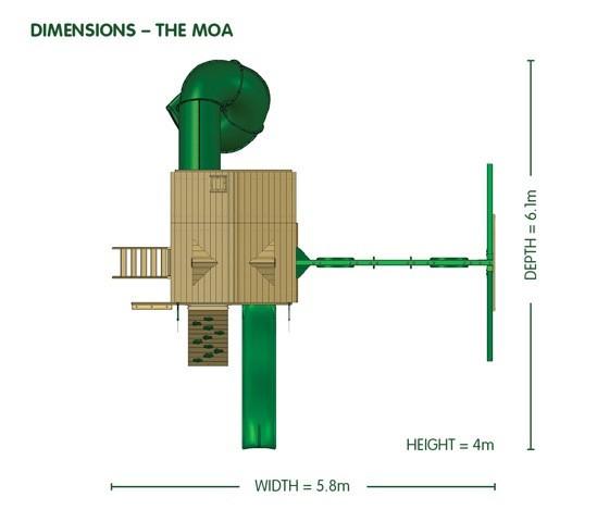 The Moa Kit-set playground