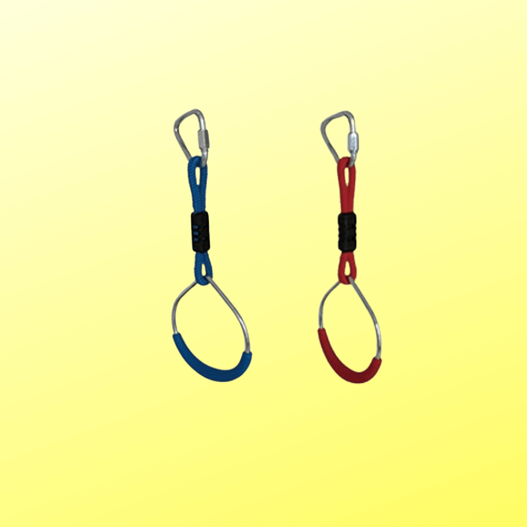 a bred and a blue ninja gym ring for ninja course in nz