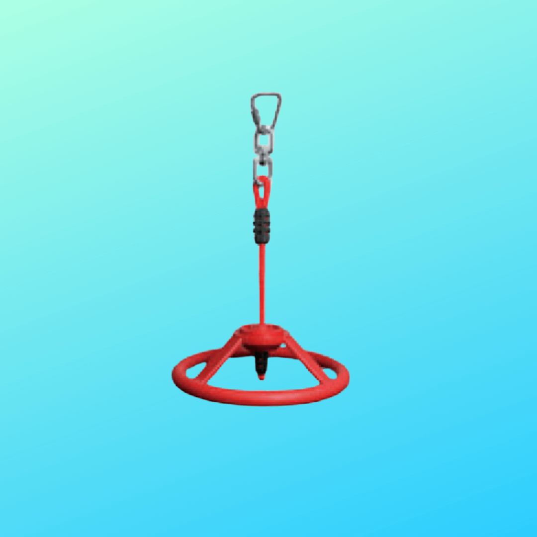 red hanging steering wheel for ninja course in nz