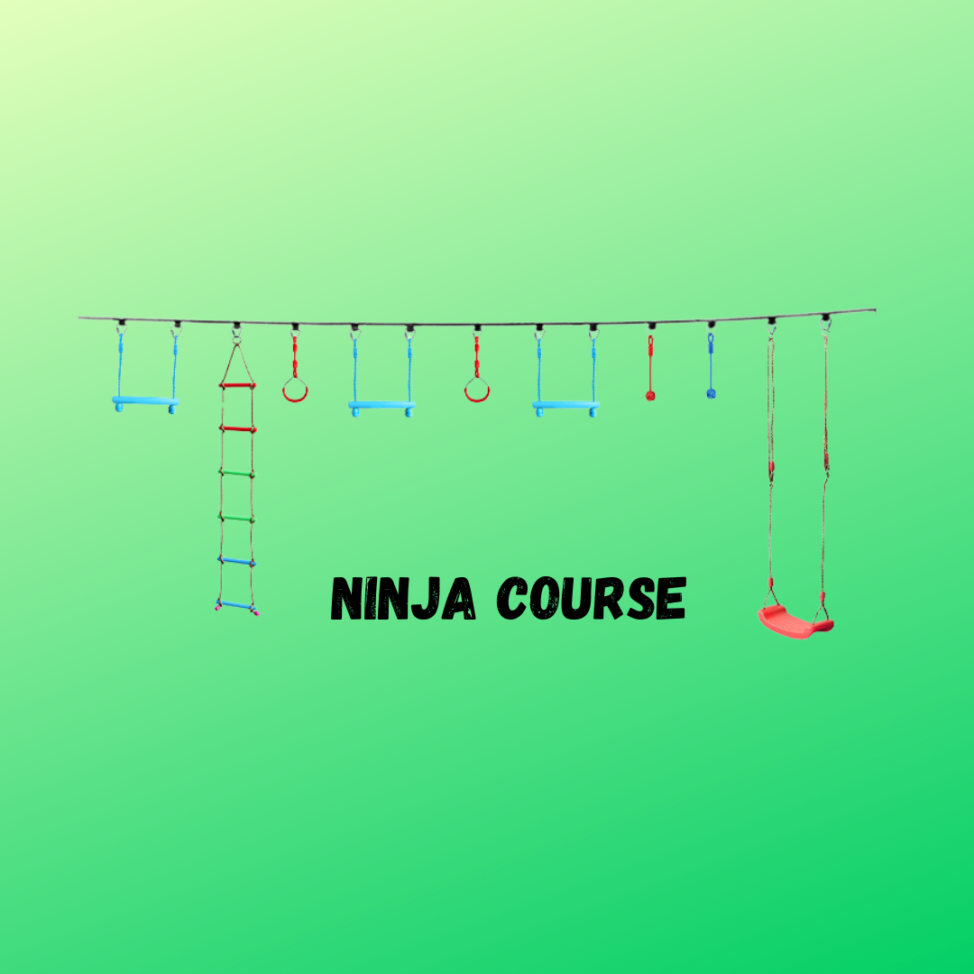 Ninja Slackline – Backyard Obstacle Challenge