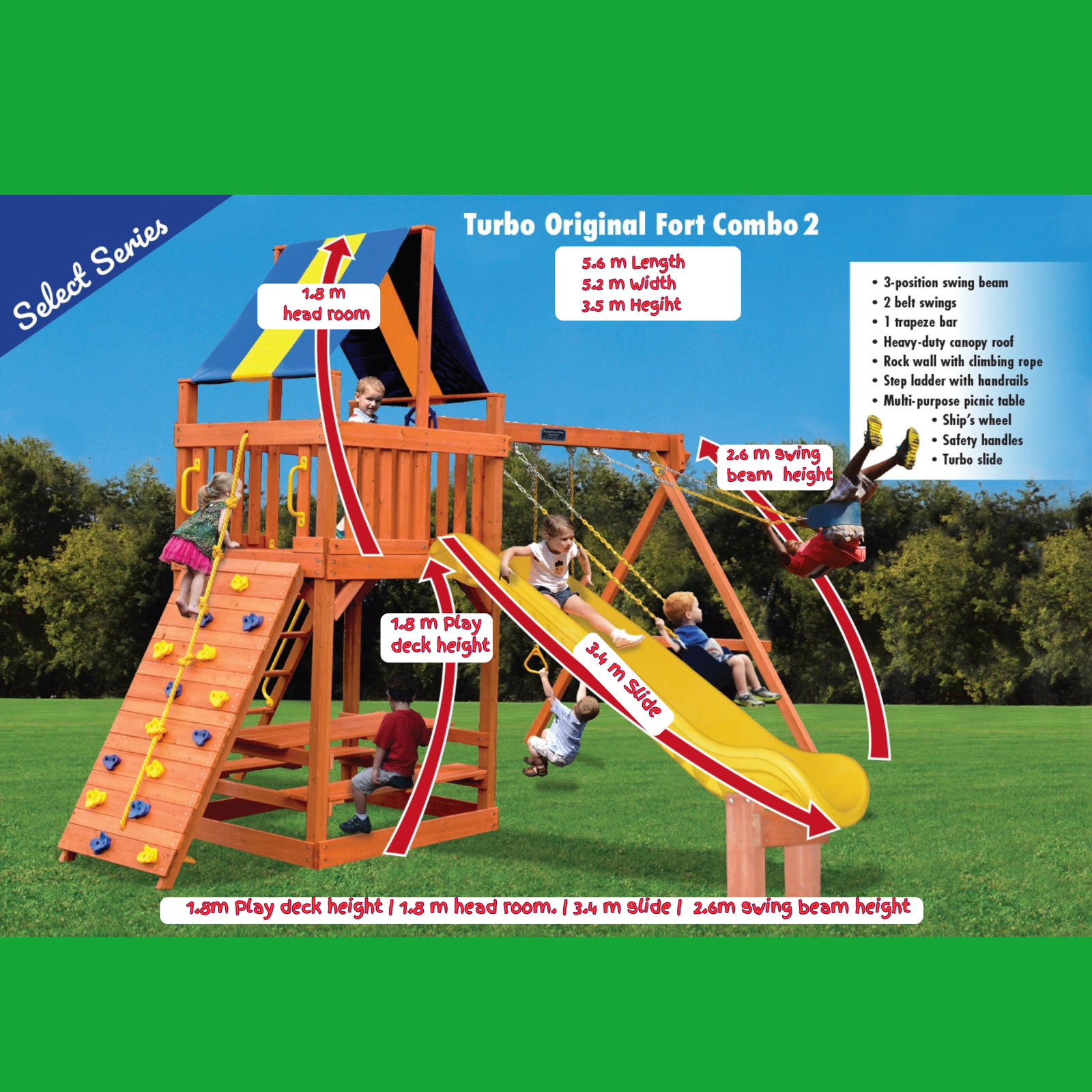 Original Fort 2 & Swingset