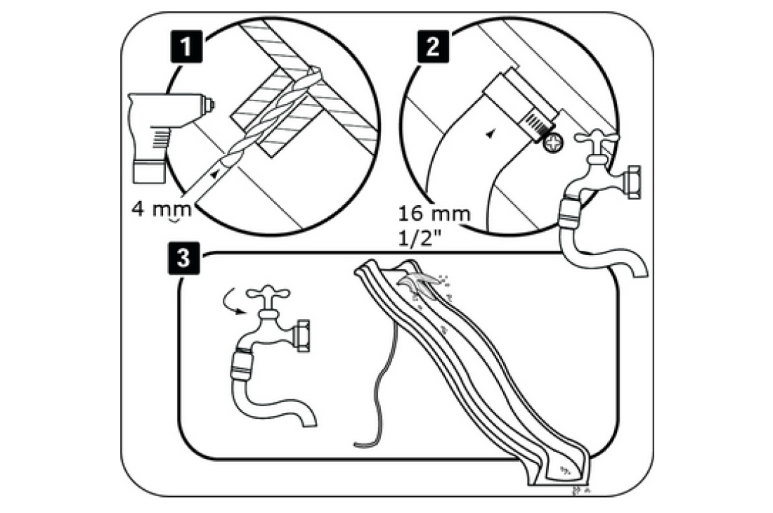 Water Wave Slide 'Rocli' - KBT