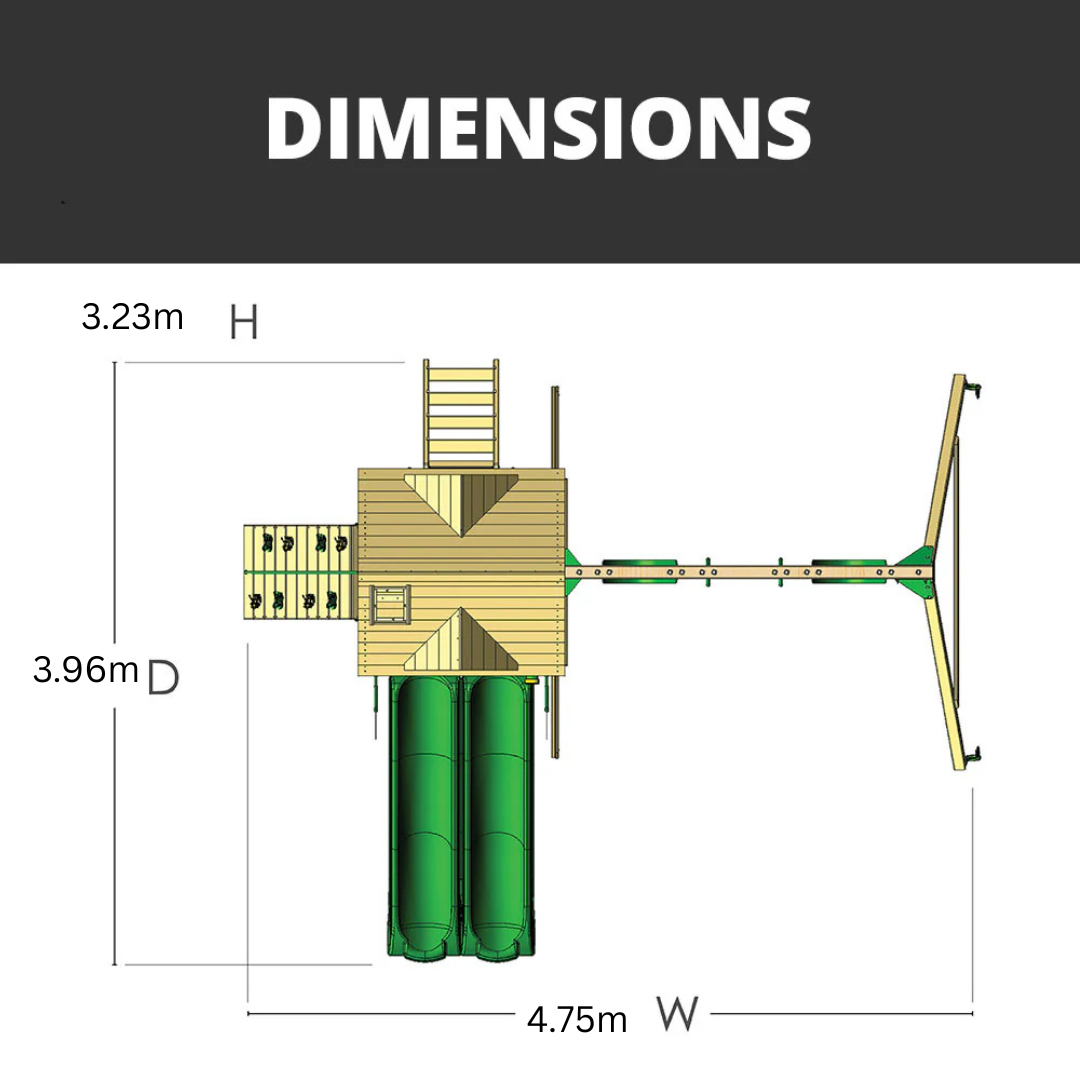The Saddleback Kit-set Playground
