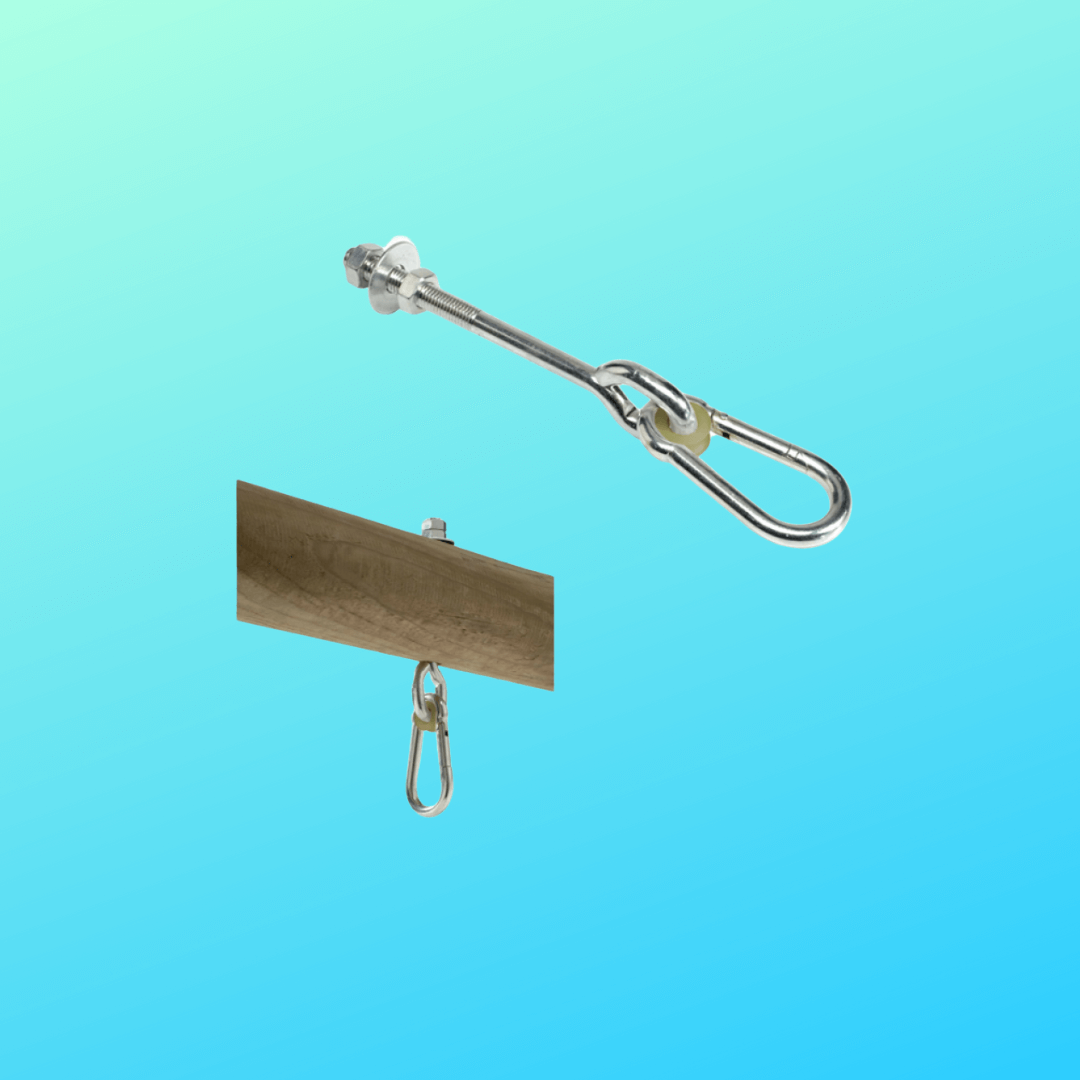 swing hanger with snap hook end