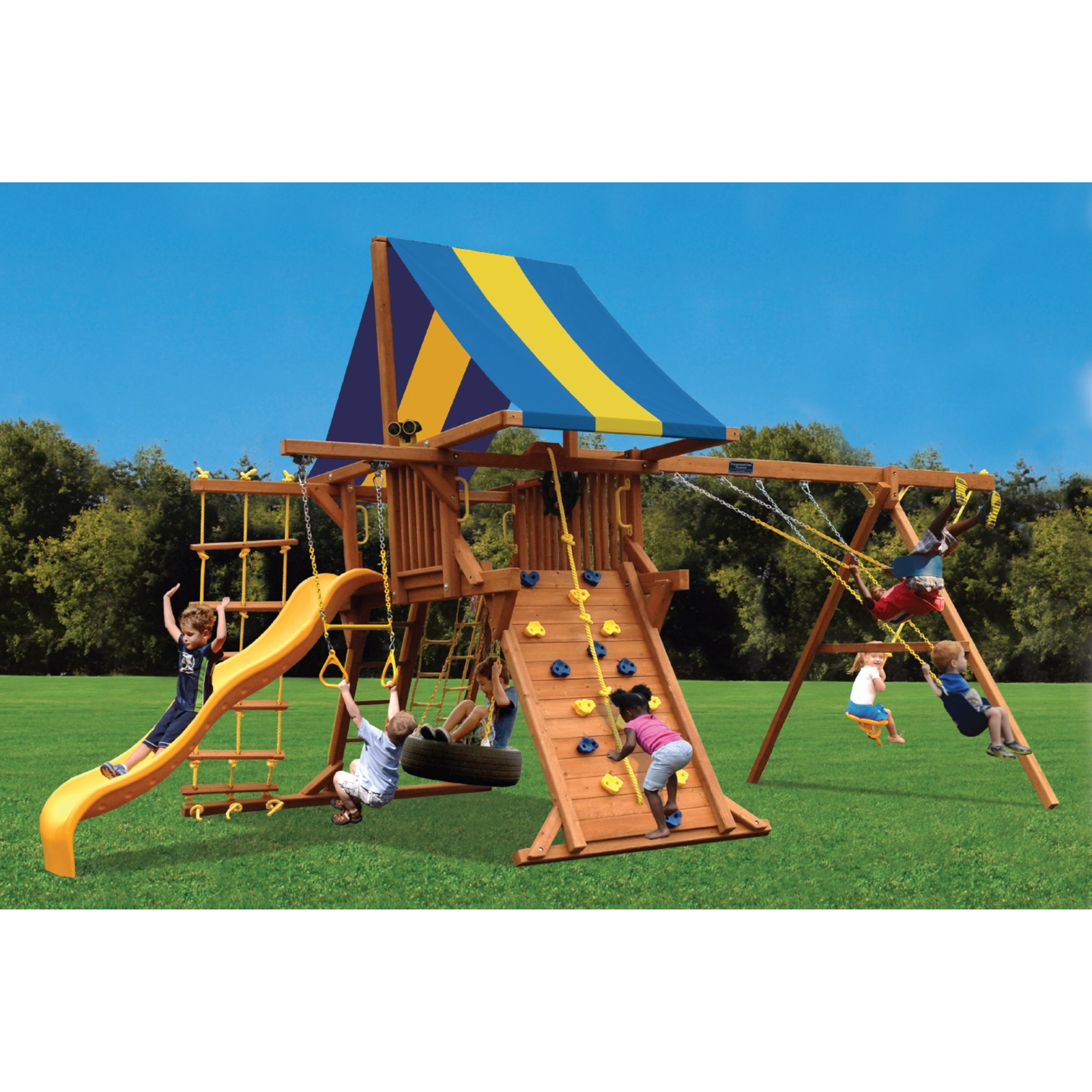 Deluxe Playcentre 2, with swings