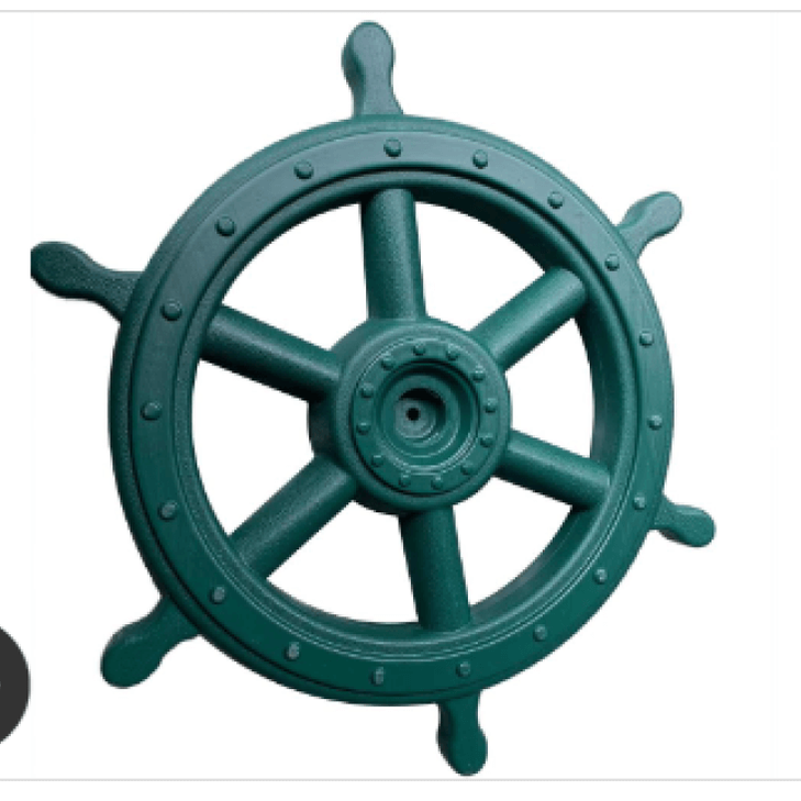 green plastic ship wheel for playgrounds in nz