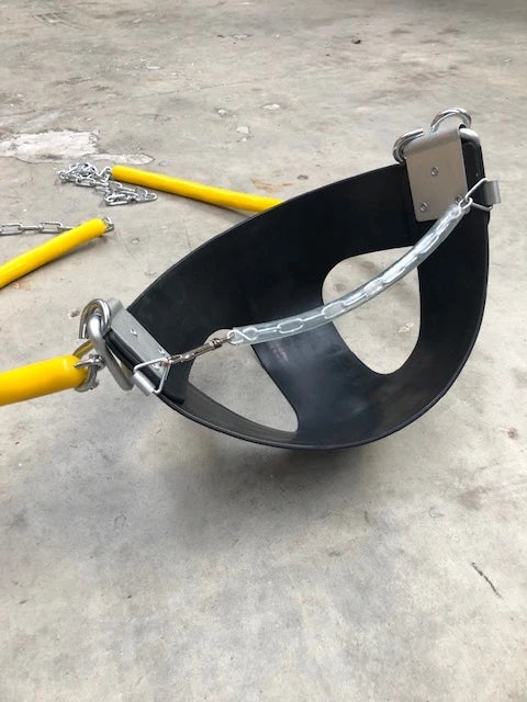 Bucket swing with chains - HALF bucket