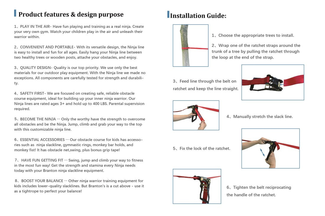 Ninja Rachet + tree protector