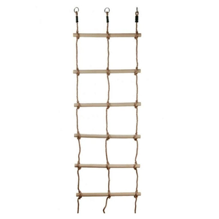 rope ladder with 2 rungs wide and 7 rungs high