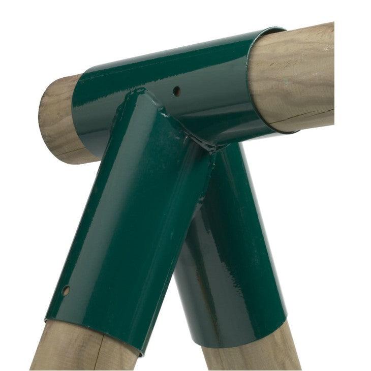 green swing corner bracket for round posts