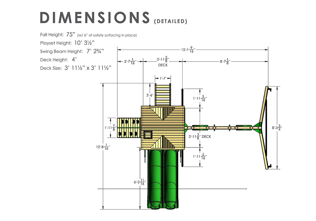 The Saddleback Kit-set Playground