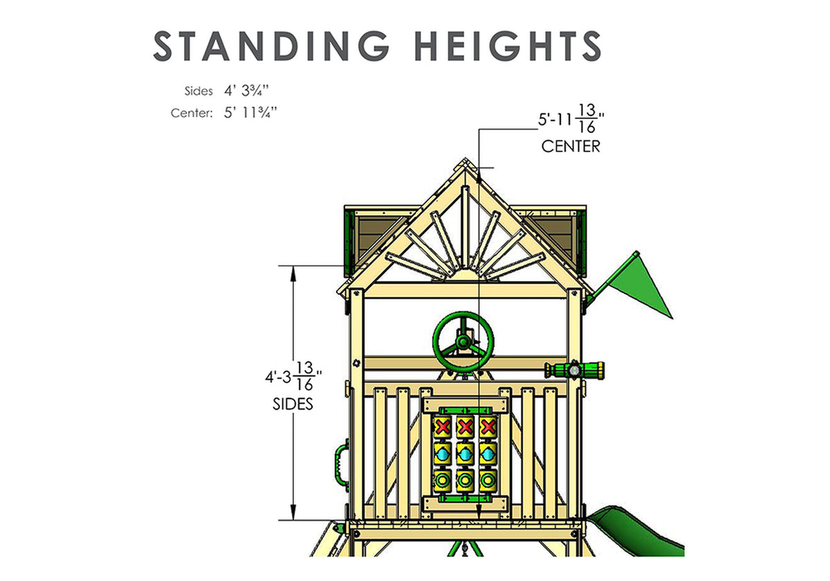 The Saddleback Kit-set Playground
