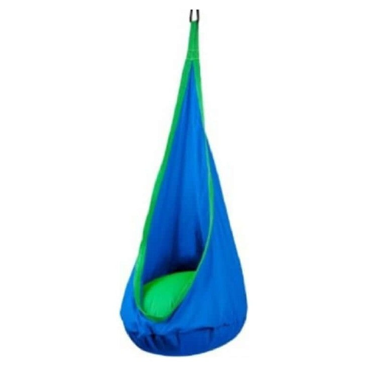 blue and green cacoon swing in nz