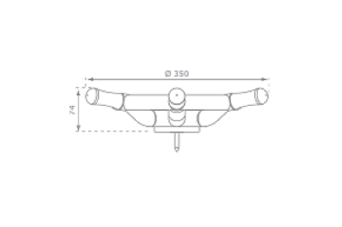 Steering Wheel - Boat