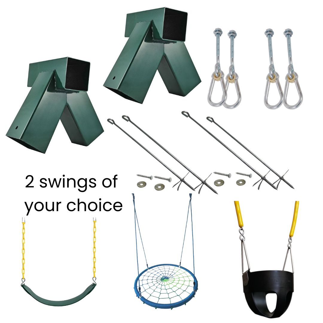 Double Swing Set DIY Kit