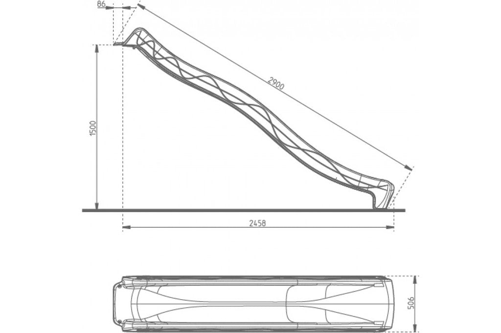 Water Wave Slide ( 1 piece ) - KBT
