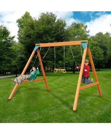 Triple Swing Set - Ranger | Kiwiplay